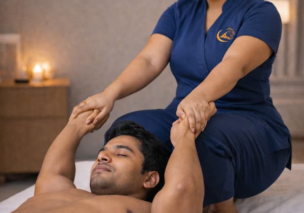 Foot reflexology massage Ajman UAE