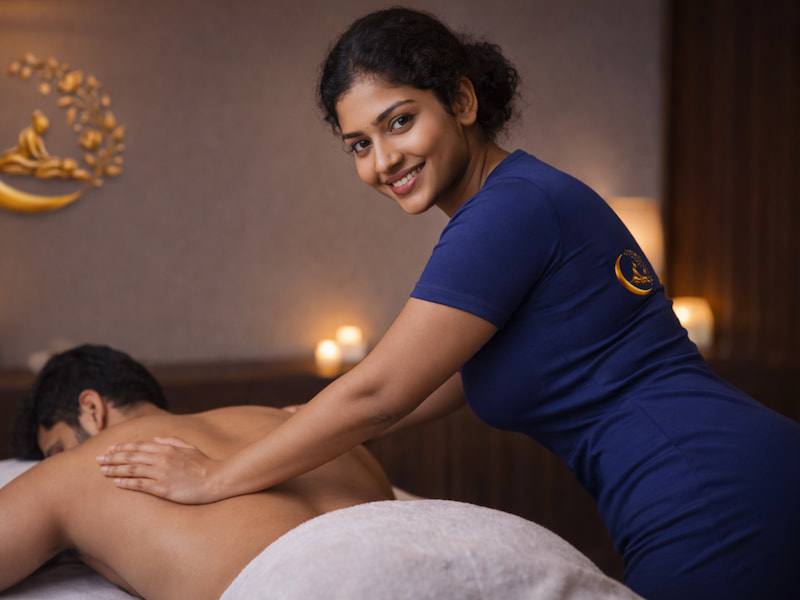 Full body massage Royal Moon Spa Ajman 79 AED